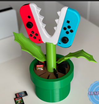 Soporte Joy-Con Nintendo Switch Planta Carnívora