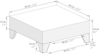 CHOLLO! Mesa de Centro Mobili Fiver Evolution 60