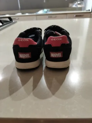 Scarpe Geox Marvel Bambino Velcro Blu