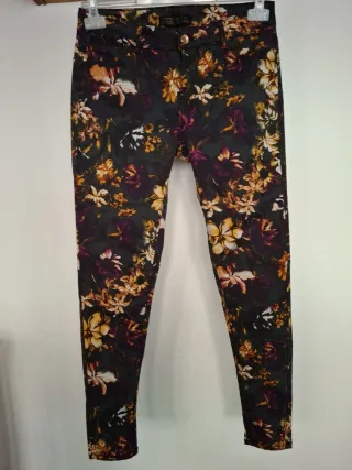 Pantalón Zara Estampado Floral