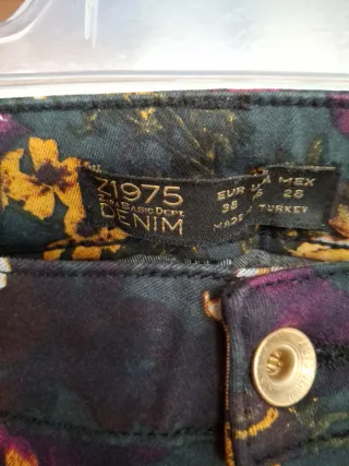 Pantalón Zara Estampado Floral
