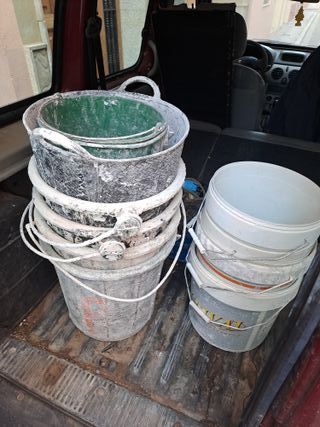 Andamio y herramientas de construcción