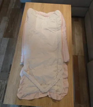 Saco para carrito de bebé rosa