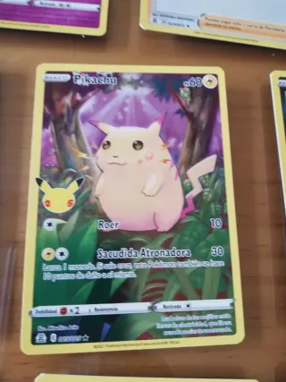 Lote Cartas Pokémon 25 Aniversario
