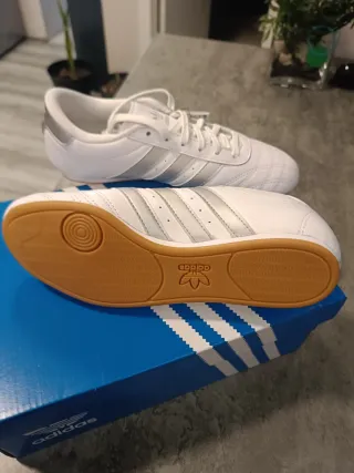 Adidas Taekwondo Lace W Zapatillas Blancas Plata