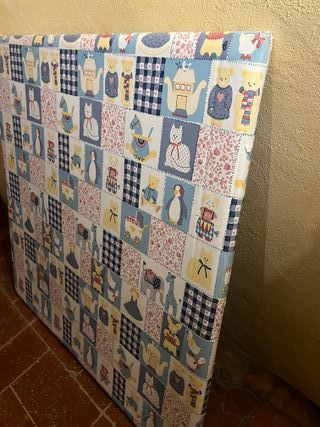 Parque de madera para bebé