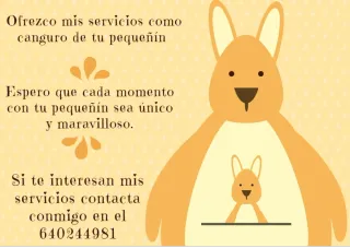 Servicio de canguro