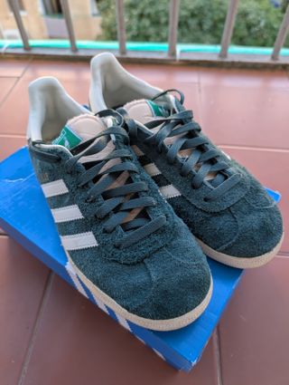 Adidas Gazelle Mujer Talla 38 Verde