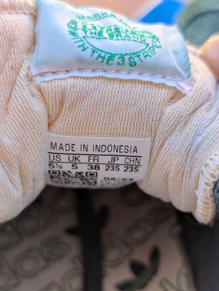 Adidas Gazelle Mujer Talla 38 Verde