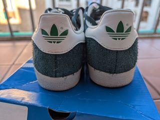 Adidas Gazelle Mujer Talla 38 Verde