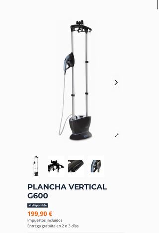 Plancha Vaporera Gecko Steamer G600