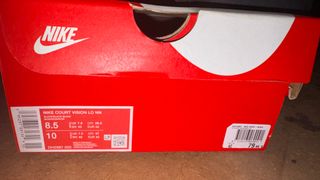 Zapatillas Nike Court Vision Negras Unisex