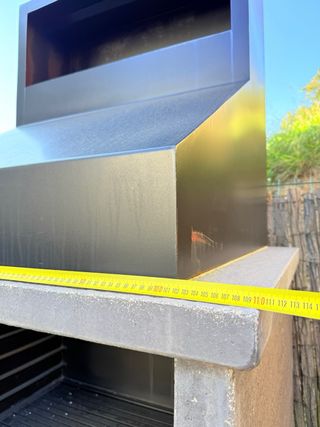 Barbacoa de diseño moderna