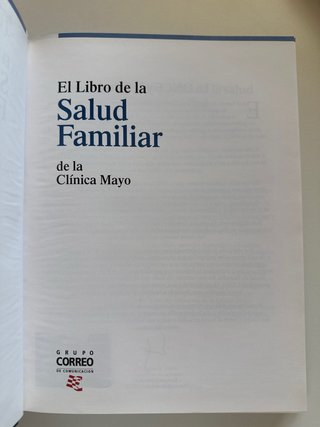 El Libro de la Salud Familiar de la Clínica Mayo