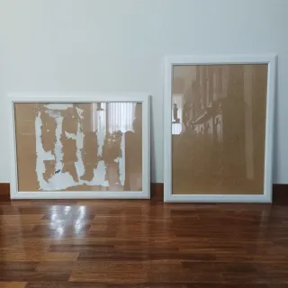 Marcos de madera blancos