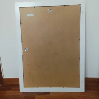 Marcos de madera blancos