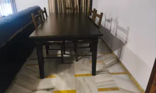 Mesa de comedor con 6 sillas