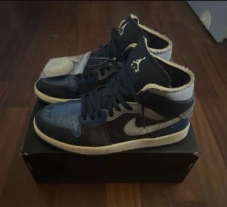Nike Air Jordan 1 Mid SE Craft Beige/Blu