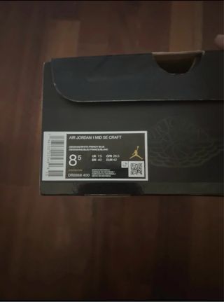 Nike Air Jordan 1 Mid SE Craft Beige/Blu