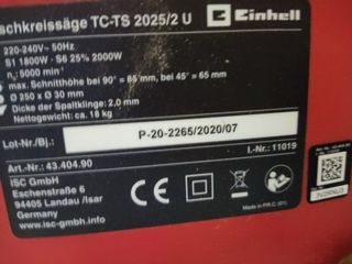 Einhell Mesa de Corte