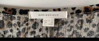 Vestido Springfield Animal Print