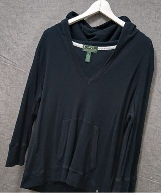 ralph lauren tshirt woman size XL black