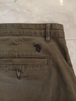 Pantaloni uomo verdi