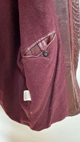 Chaqueta Piel Ovina Carlos Curiel Marrón Hombre