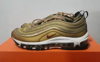 Zapatillas Nike Air Max, mujer, doradas, t. 37.5