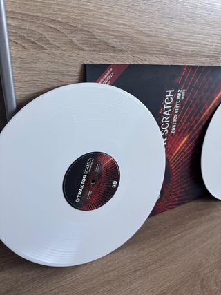 Vinilos Traktor Scratch MK2 (Blancos)