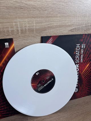 Vinilos Traktor Scratch MK2 (Blancos)