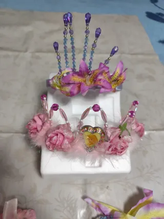 Disfraz Princesa Rosa Niña