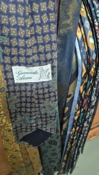 Lote 15 corbatas estampadas