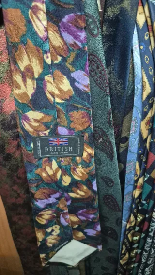 Lote 15 corbatas estampadas