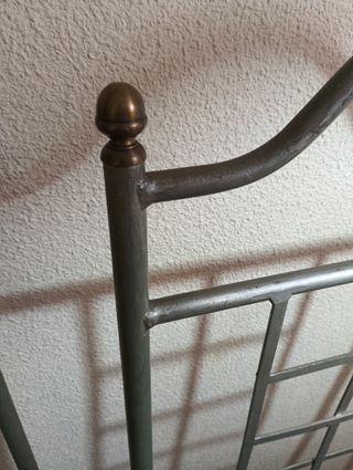 Conjunto 6 sillas forja tapizadas