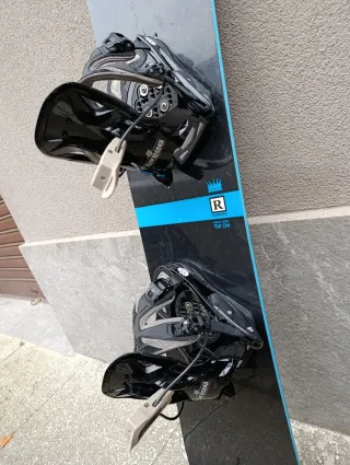 Snowboard Rossignol Circuit 156 + att. Flow