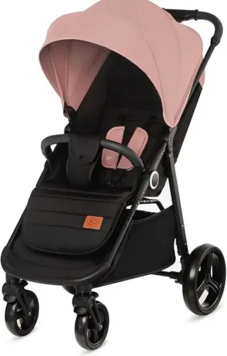 Silla de paseo bebé rosa y negra