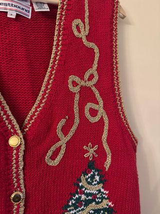 Chaleco Navideño Vintage Westbound Talla M