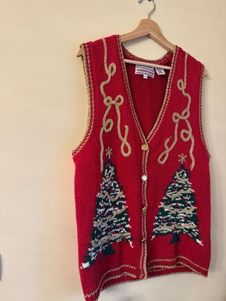 Chaleco Navideño Vintage Westbound Talla M