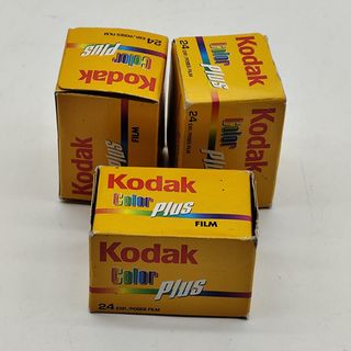 3 Rullini Kodak Color Plus 24 Esposizioni
