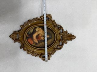 Quadretto antico cornice decorata