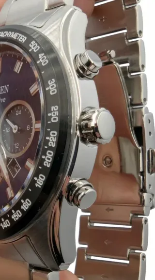 RELOJ CITIZEN ECO DRIVE PRIMO ZAFIRO A ESTRENAR