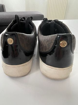 Zapatillas Michael Kors Marrón y Dorado