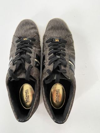 Zapatillas Michael Kors Marrón y Dorado