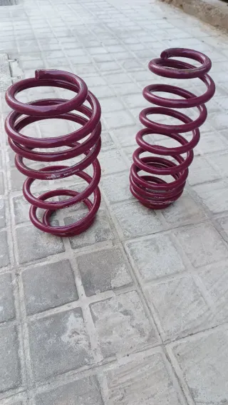 Muelles (x4) suspensión deportiva grupo VW