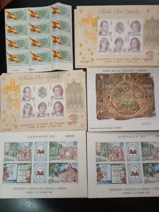 Colección Sellos historia España más de 400 sellos