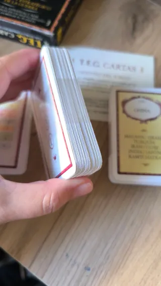 Juego de Cartas T.E.G. Plan Táctico y Estratégico
