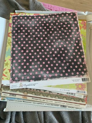 50 fogli scrapbooking assortiti 30x30