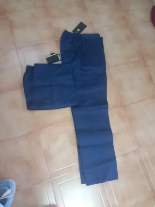 Pantalón de trabajo azul talla 44