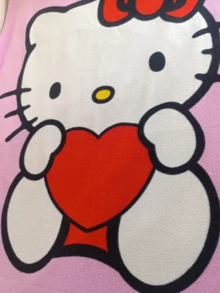 Lote Hello Kitty: Manta, Gorro y Neceser